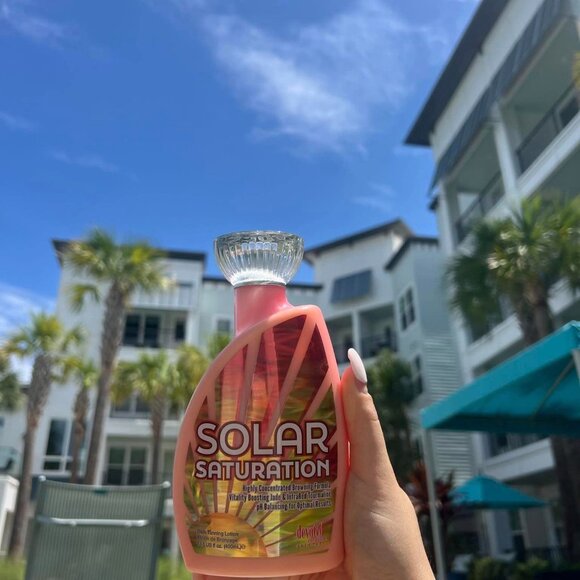 Devoted Creations Solar Saturation Tanning/ Redlight Lotion 13.5 OZ NEW PRODUCT! - Picture 2 of 3